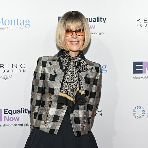 Past courage award honoree E. Jean Carroll attends Equality Now's Make Equality Reality Gala at Cipriani 25 Broadway on Tuesday, Oct. 14, 2025, in New York. (Photo by Evan Agostini/Invision/AP)