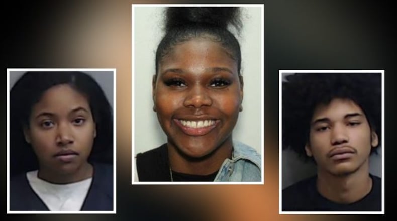 <p><span class="wsc-spelling-problem" data-spelling-word="Jordyn" data-wsc-lang="en_US">Jordyn</span> Jones (suspect), Alexis Crawford (victim), Barron Brantley (suspect)</p>