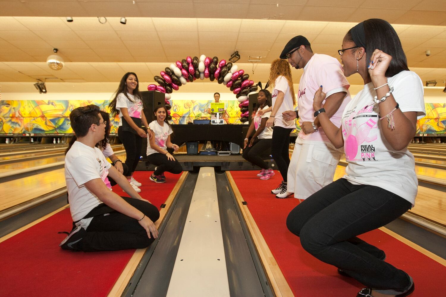 99Jamz Bowling For Breast Cancer at Sparez Bowling