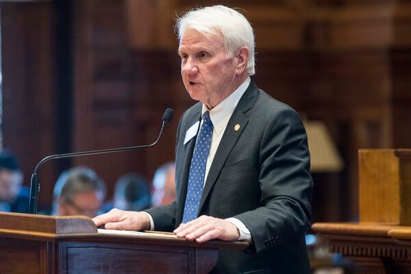 The Republican majority in the state House voted this week to make Majority Leader Jon Burns the state's next House speaker when the General Assembly returns in January for the 2023 legislative session. (ALYSSA POINTER/ALYSSA.POINTER@AJC.COM)