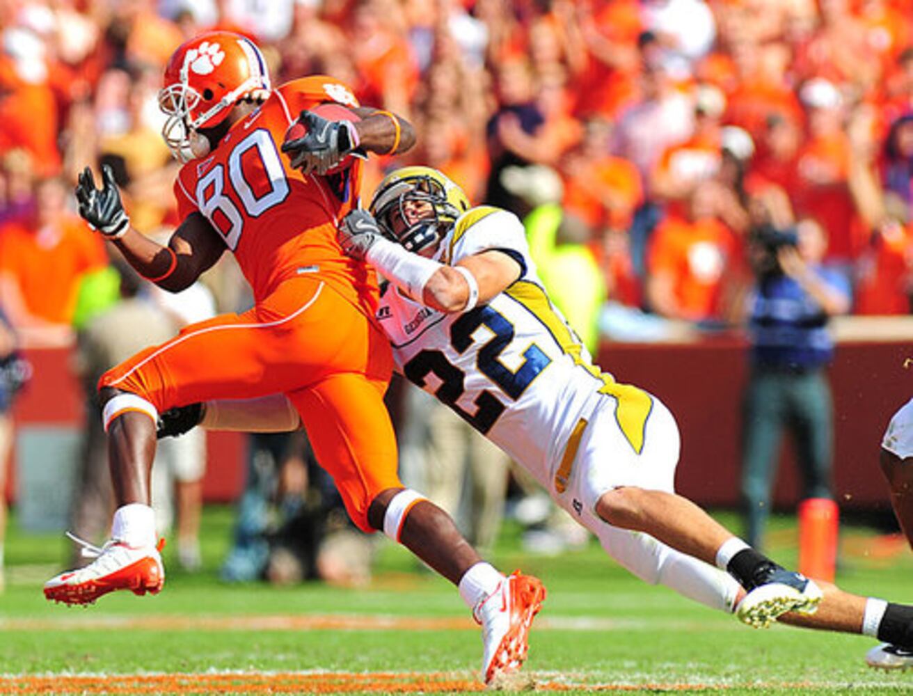 College Football Photos: Ga. Tech at Clemson