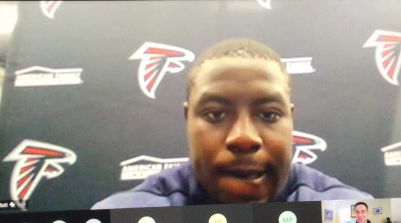 Falcons’ Foye Oluokun on his big plays