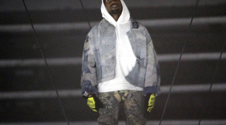 Kanye West at his September show at Philips Arena. Robb Cohen Photography & Video /www.RobbsPhotos.com