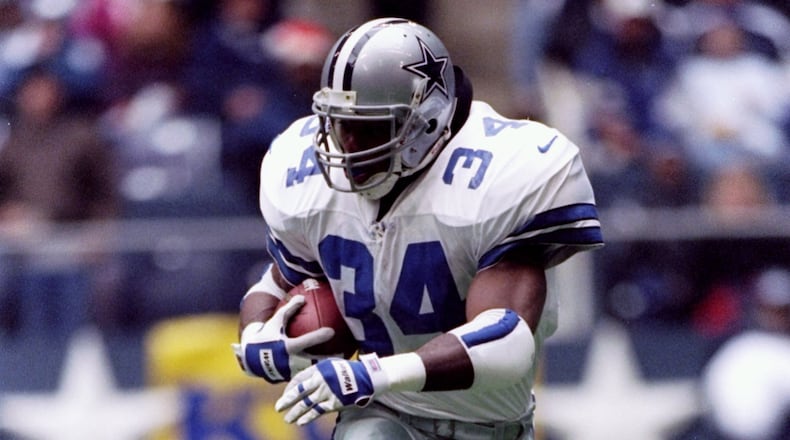 Herschel Walker was a running back on the Dallas Cowboys from  1986 to '89 and 1996 to '97.