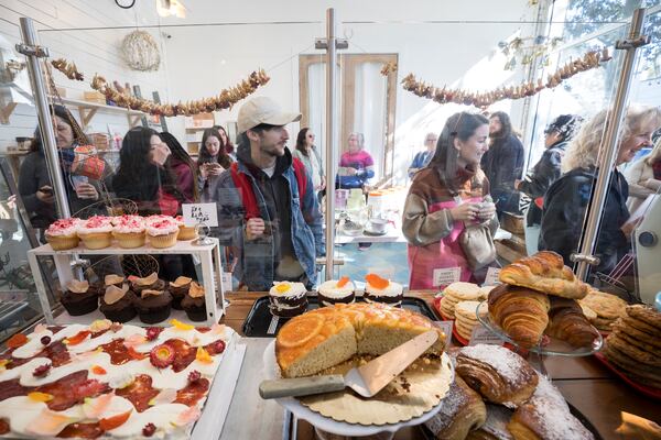 On its final day in business, Back in the Day sold out of pastries by early afternoon. (AJC Photo/Stephen B. Morton)