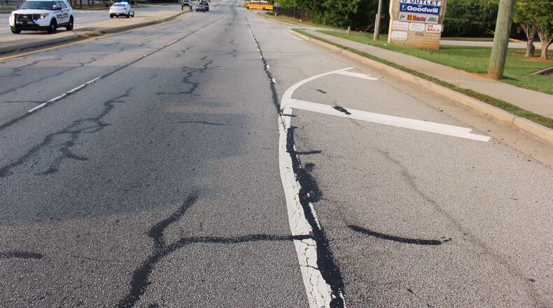 Gwinnett County police are looking for a white work van in connection with a fatal pedestrian hit-and-run on Centerville Highway and Bethany Church Road.