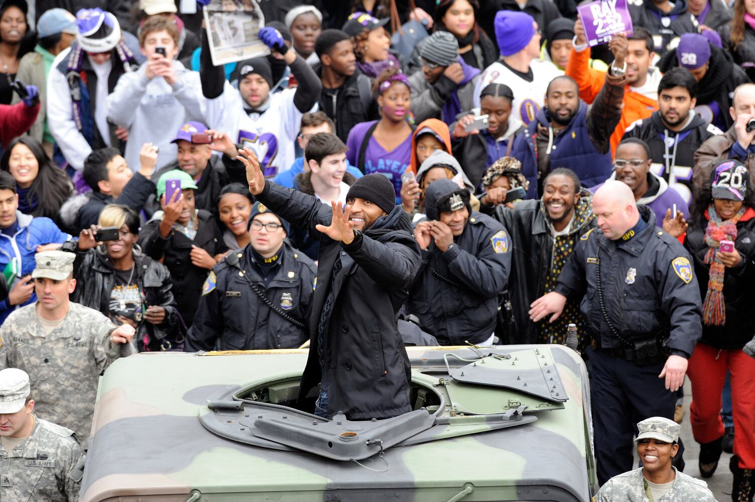 Ravens, Baltimore celebrate