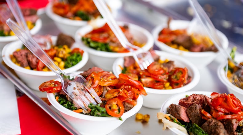 More than 50 restaurants will serve small bites at this year's Taste of Alpharetta festival. Lauren Hubbard