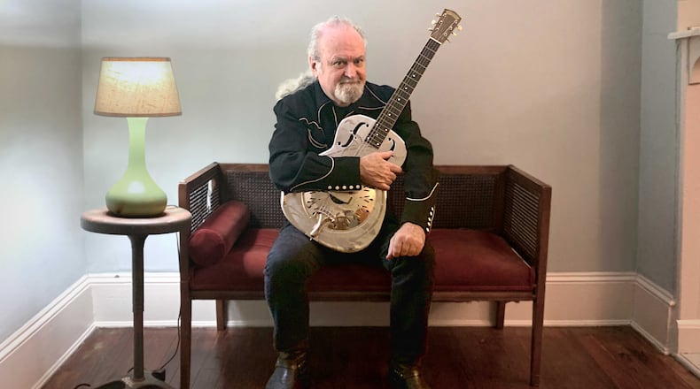 Tinsley Ellis has been on the road, playing acoustic music and telling the stories behind the songs. He'll perform at Eddie's Attic on Saturday. Photo: Patti Pendroy