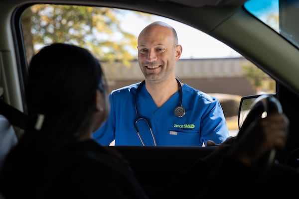 Dr. Luke Lathrop, chief medical officer at SmartMED Drive-Thru Medical Care.
Contributed
