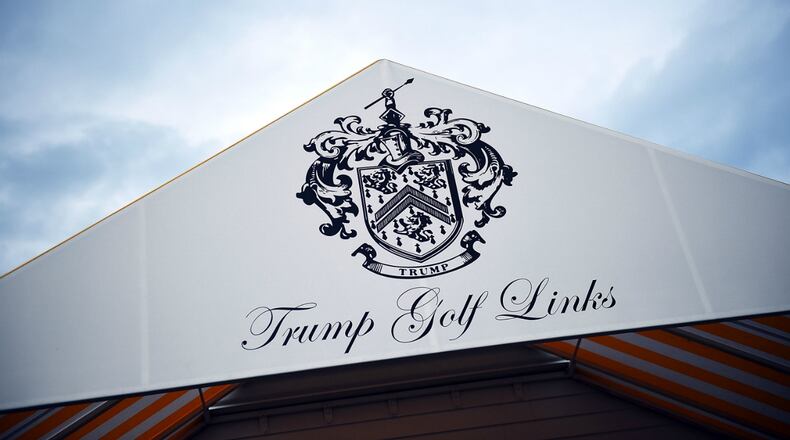 Exterior atmosphere during the 2015 Hank's Yanks Golf Classic at Trump Golf Links Ferry Point on July 6, 2015 in New York City.