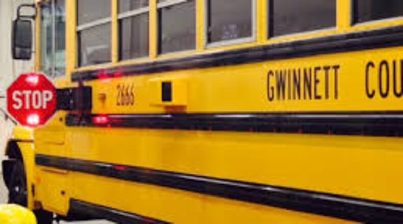 Gwinnett County Public Schools was recently honored by the state for school bus safety. CONTRIBUTED