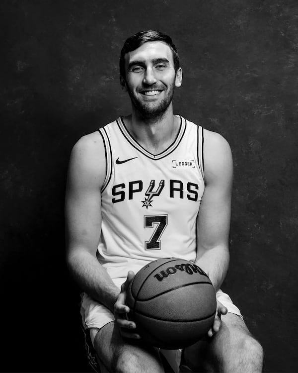 Luke Kornet is a professional basketball player who currently plays for the San Antonio Spurs. (Courtesy)