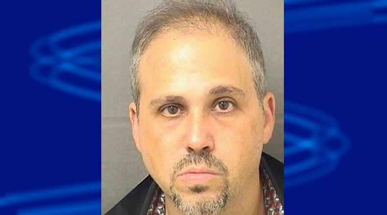 Mikkel Dankner was arrested after the Monday night disturbance.