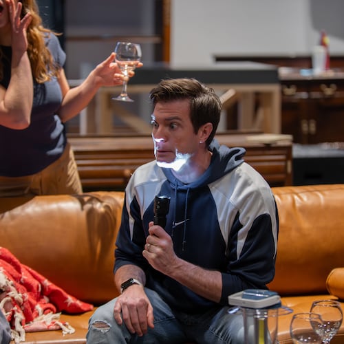 Rebeca Robles and Billy Harrigan Tighe portray siblings in the family drama "Fires, Ohio," opening Wednesday at the Alliance Theatre. (Courtesy of Alliance Theatre)