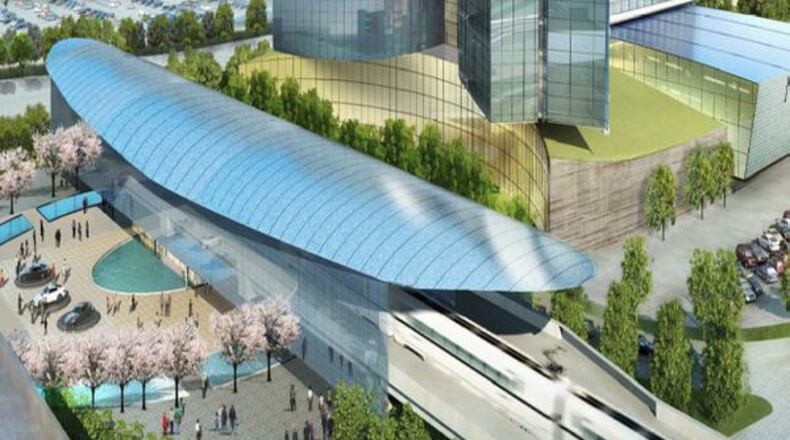 Hartsfield-Jackson hotel rendering