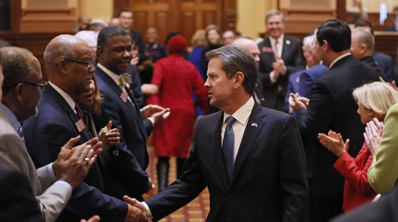 After a year of record state spending, Gov. Brian Kemp -- set to start a second term -- is promising to take a conservative approach. In August, he told most state agencies that he wanted them to hold the line on spending, saying they shouldn’t ask for an increase in 2023. Bob Andres / bandres@ajc.com