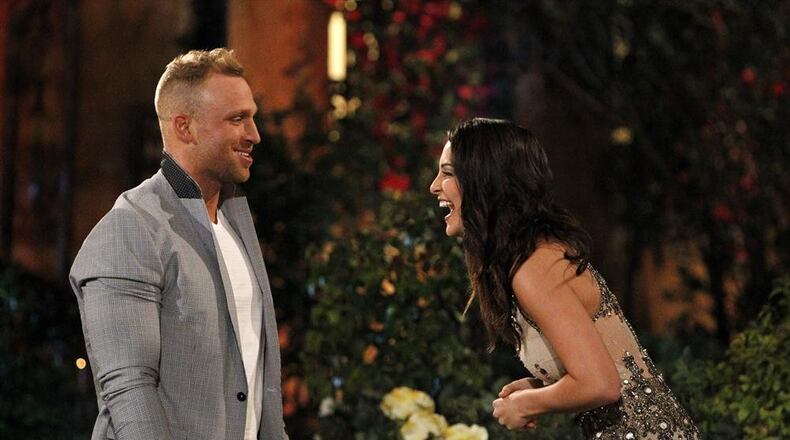 THE BACHELORETTE - "Episode 1001" - In the premiere episode, 25 eligible men come from all over to try and win Andi's heart. Her nervousness melts away as soon as she begins to meet the bachelors, who are just as anxious and excited as she is, on the tenth edition of the female version of ABC's popular romance reality series, "The Bachelorette," premiering on MONDAY, MAY 19 at a special time (9:30-11:00 p.m., ET), on the ABC Television Network. (ABC/Rick Rowell) CODY, ANDI DORFMAN Cody Sattler pushed the limo up the hill as his intro to Andi Dorfman, who seemed to like Cody but only as a friend. CREDIT: ABC