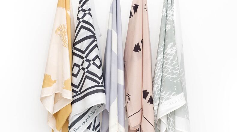 Atlanta-made Bene Scarves are simple, elegant, and part of a worthy cause. Contributed by benescarves.com