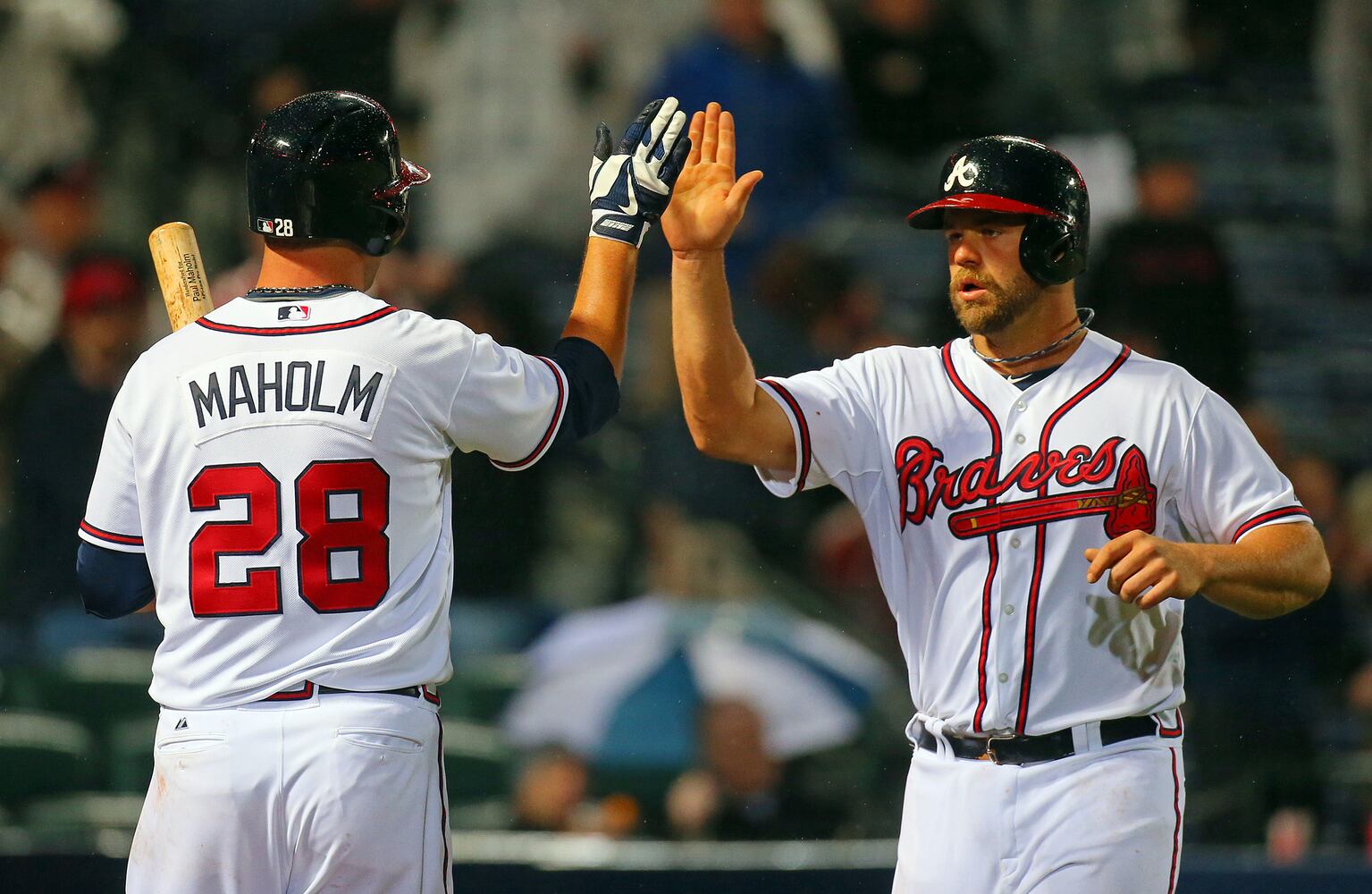 Going deep in Braves debut