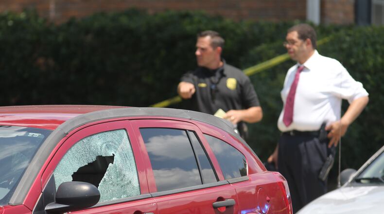 Two teenagers were injured and another was killed after a triple shooting Monday afternoon in East Point, police said.