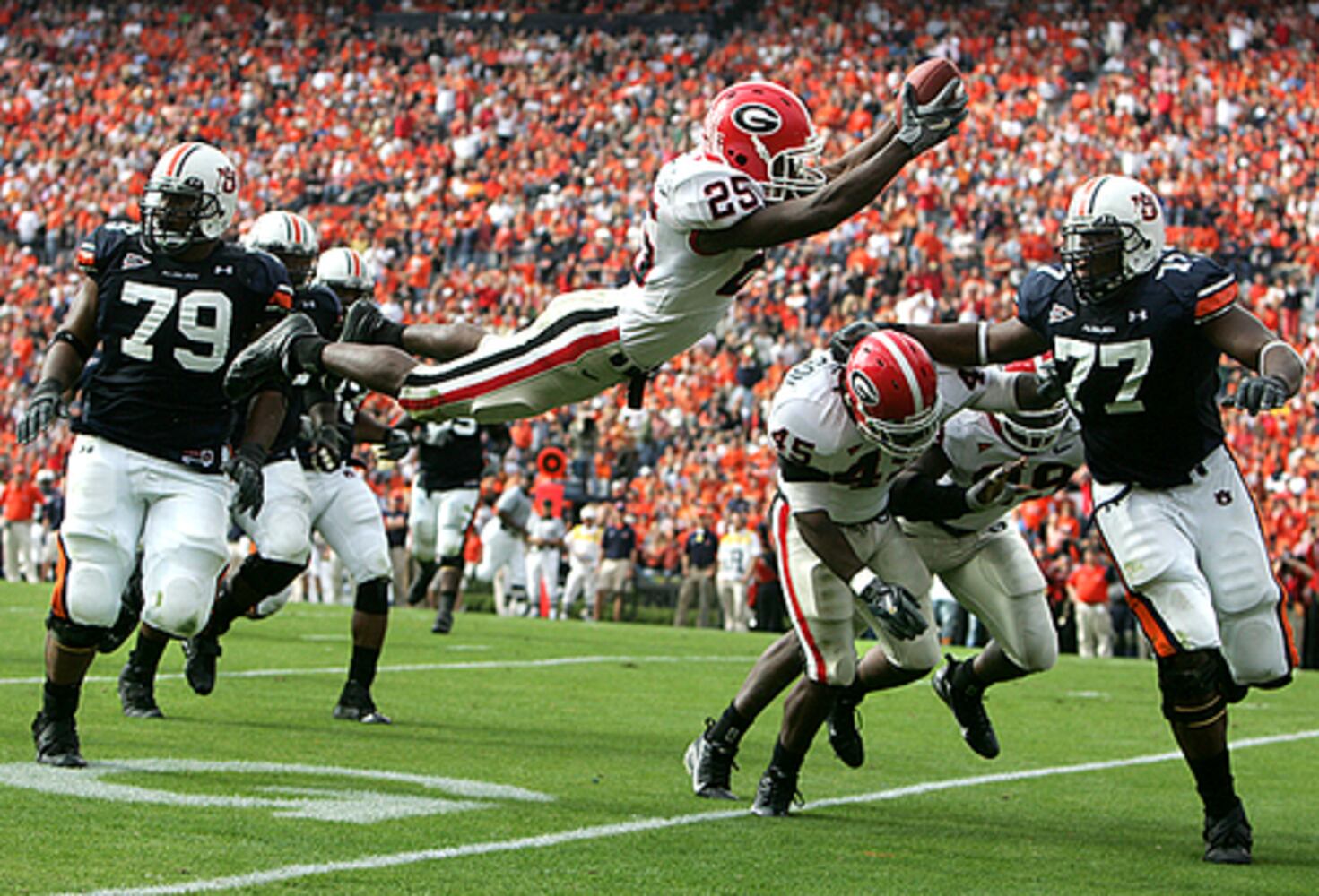 UGA vs. Auburn through the years