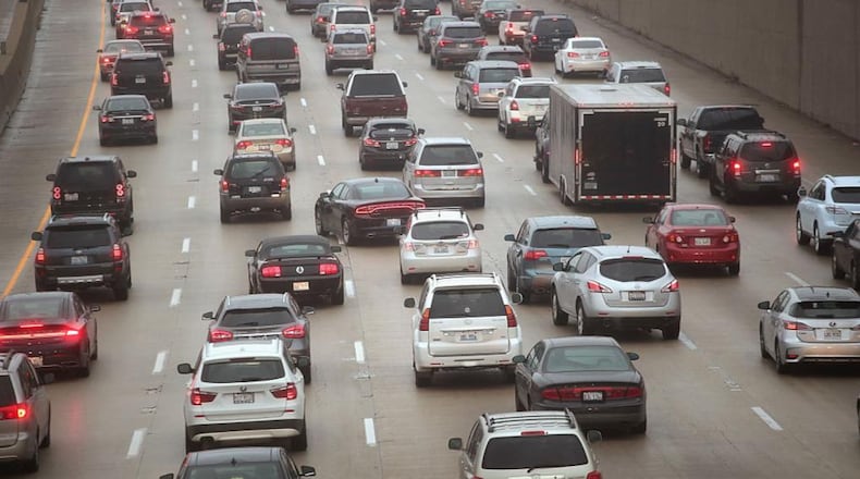 An industrial spool that fell off a truck caused a major traffic jam in Houston on Thursday.
