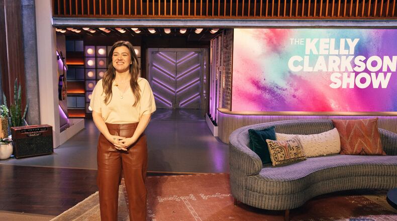 Kelly Clarkson — pictured during the Friday, May 15, 2026, episode of "The Kelly Clarkson Show" — has decided to leave her show after seven seasons. (Courtesy of Weiss Eubanks/NBCUniversal)