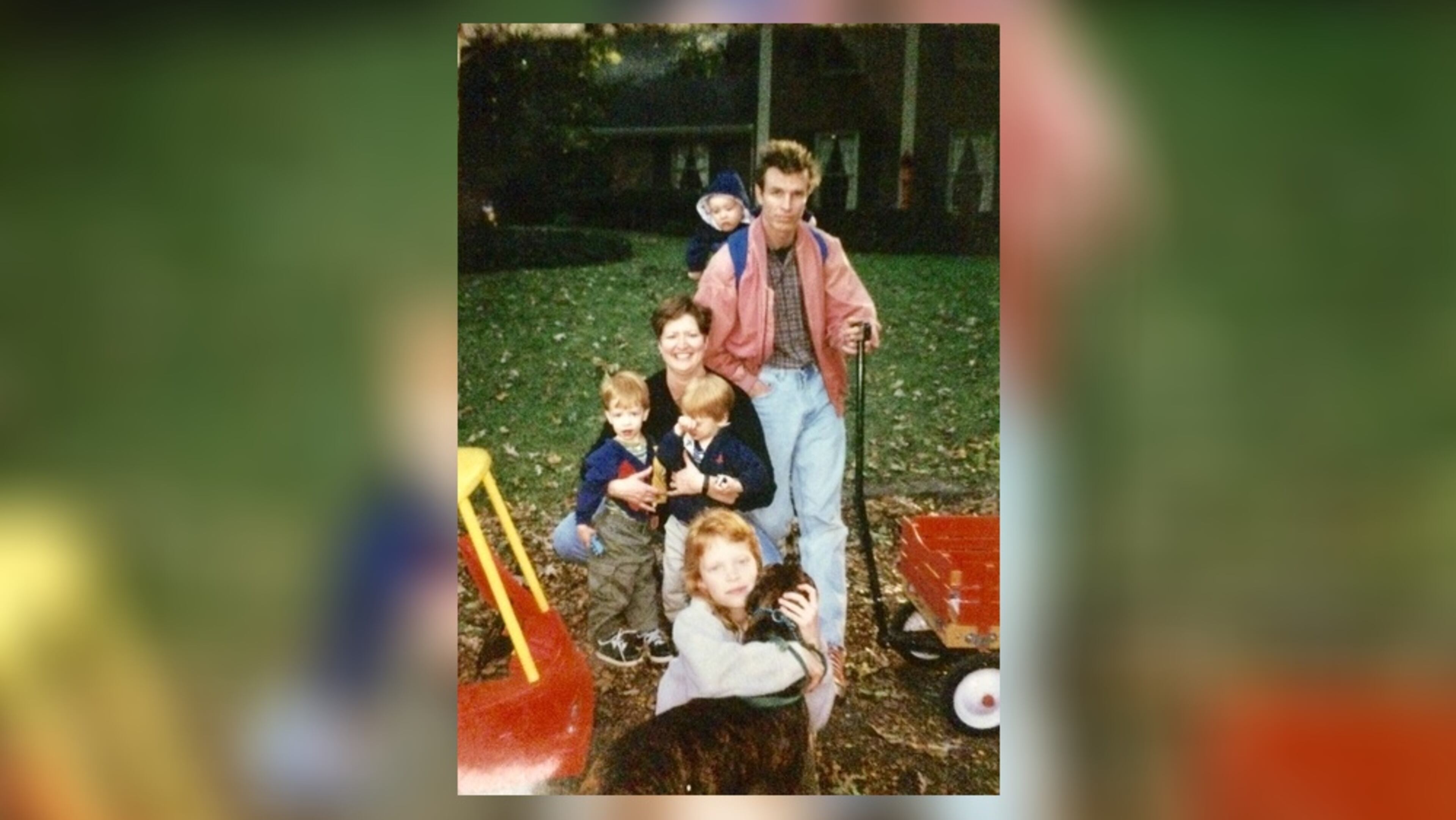 The Torpy family at home in 2000. (Courtesy Torpy family)