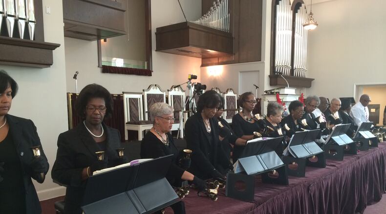 Friendship Baptist Church held its final service on Mitchell Street on Sunday, May 25, 2014. The 152-year-old church has been sold to make way for the new Atlanta Falcons stadium.