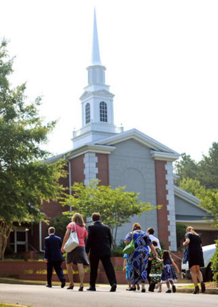 Funeral for Griffin and Jake Prince