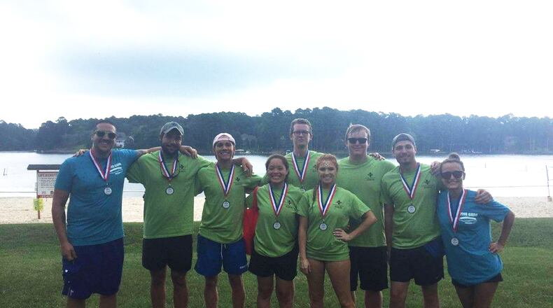 A team of Gwinnett County lifeguards won first place at the Georgia Recreation and Park Association State Lifeguarding Competition at Lake Oconee.