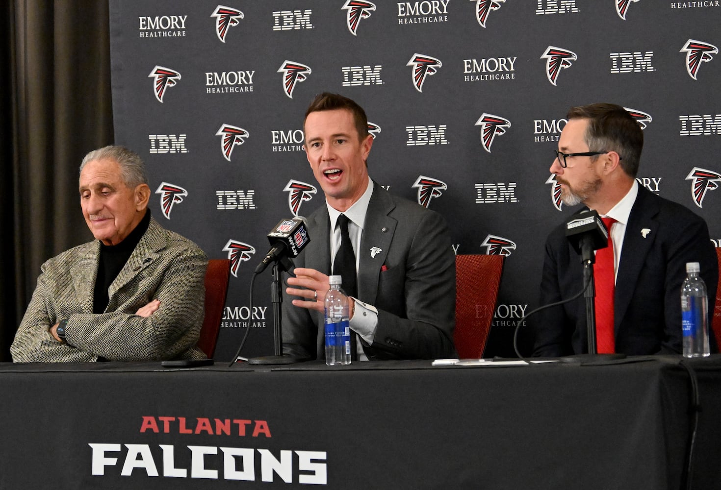 New Falcons president of football Matt Ryan