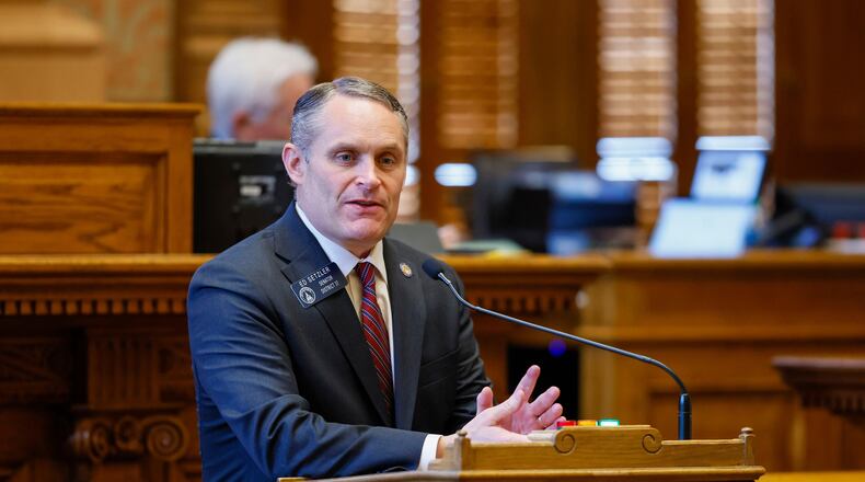 Sen. Ed Setzler, R - Acworth, is the sponsor of "religious liberty" legislation. (Jason Getz/The Atlanta Journal-Constitution/TNS)