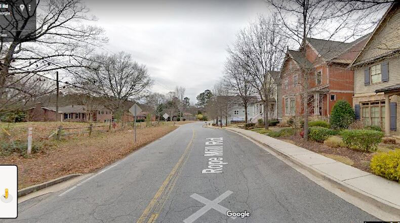 Bartow Paving Co. Inc. will resurface Rope Mill Road between Cardinal Drive and Angela Court in Woodstock as part of a city stormwater project. GOOGLE MAPS