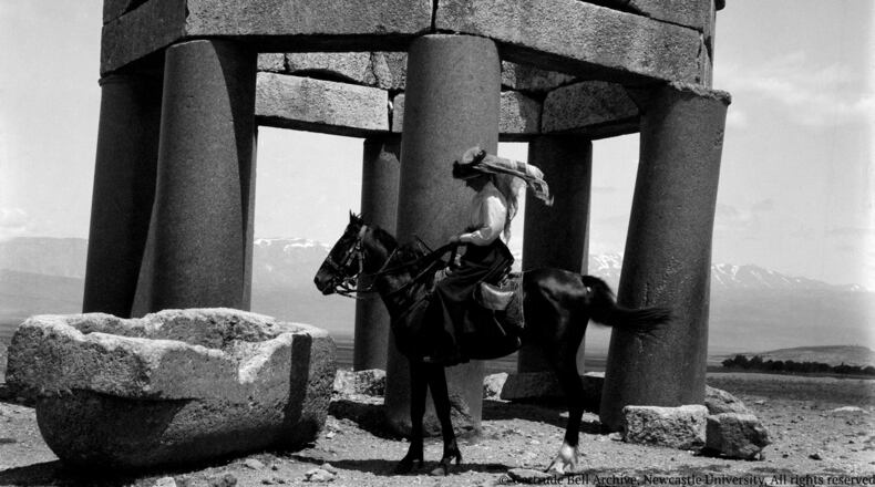 Gertrude Bell stars in “Letters From Baghdad.” Contributed by Newcastle University-Vitagraph Films
