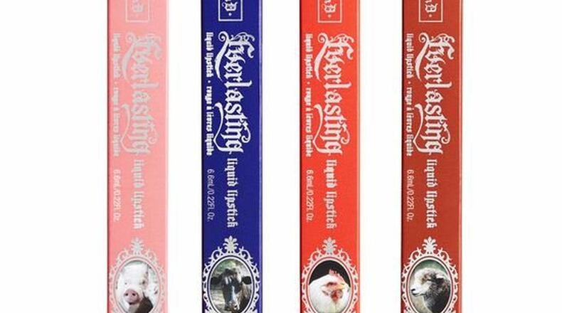 Everlasting Liquid Lipsticks to benefit Farm Sanctuary