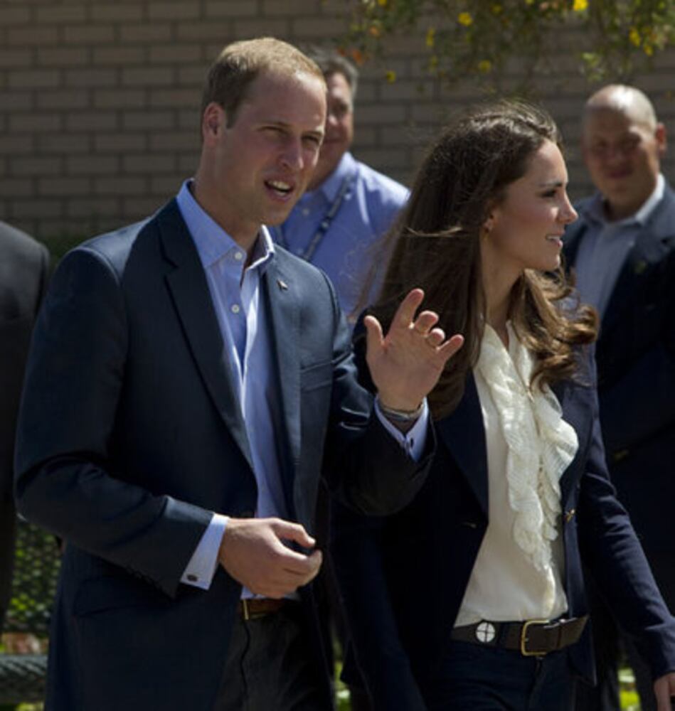 Kate and William tour fire-ravaged Slave Lake