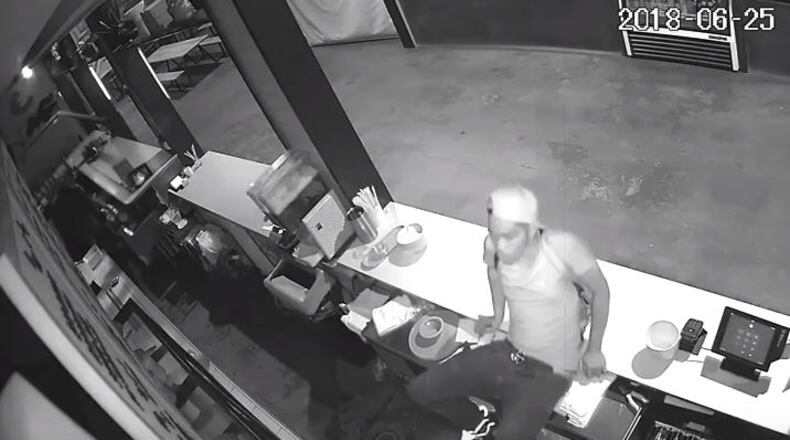 Two suspects allegedly burglarized a couple Krog Street Market restaurants in June 2018.