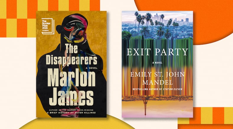 "The Disappearers" by Marlon James and "Exit Party" by Emily St. John Mandel. (Courtesy)