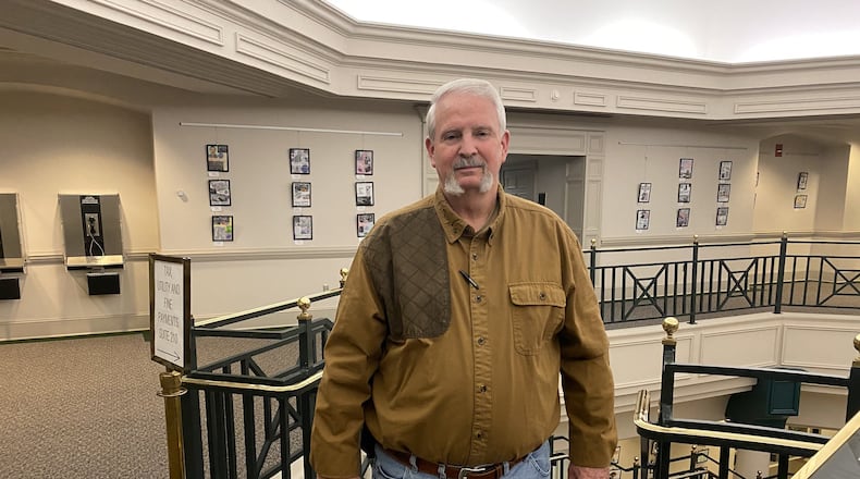 Roswell resident Eric Spencer is opposed to a new gas station that will be located at Alpharetta Highway and Hembree Road. Photo credit: Adrianne Murchison