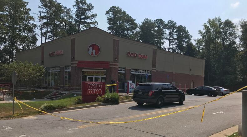 DeKalb police are investigating after a Family Dollar in Pine Lake was robbed at gunpoint Saturday morning.
