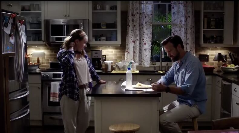 Jessi Case stars as Jason Sudeikis' character's daughter in Atlanta-filmed "Mother's Day."