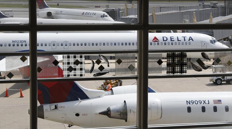 Delta Air Lines scored the best for on-time flights in the latest government rankings.