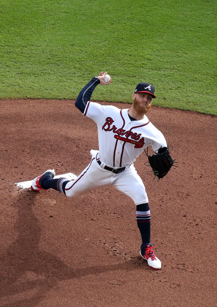 Photos: Braves, Dodgers meet in Game 4 of National League Division Series