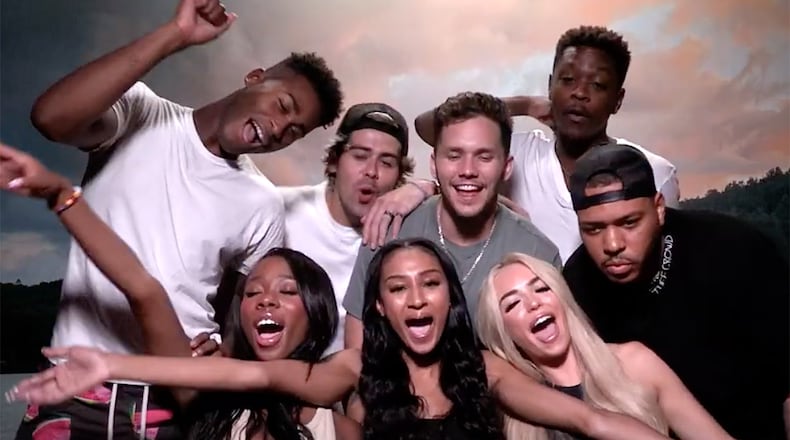The cast of "Buckhead Shore." MTV