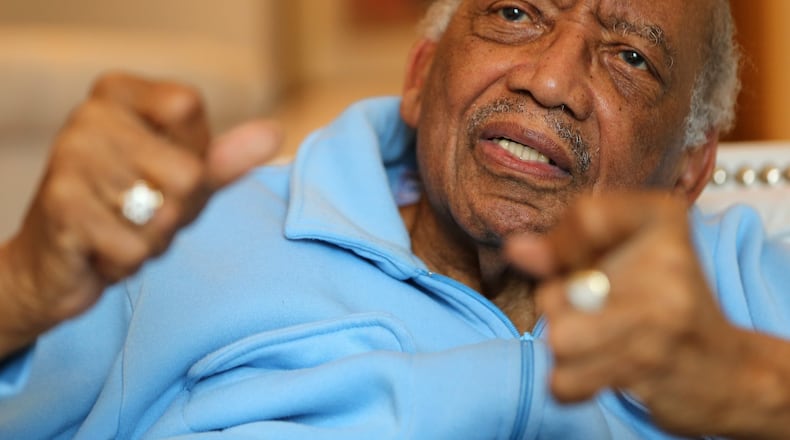 Former state Sen. Leroy Johnson, the first black state senator elected after reconstructio, has died. BEN GRAY / BGRAY@AJC.COM