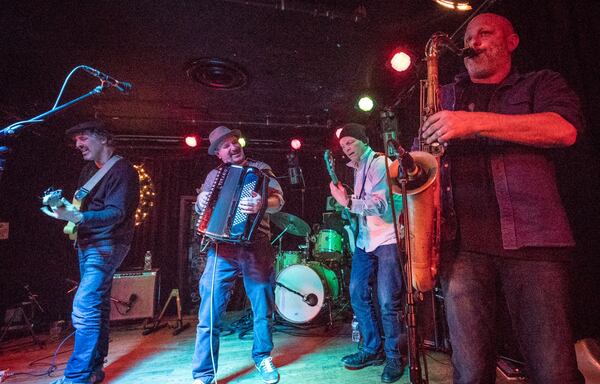 The Breman’s three-concert Levinson Family Music Series gets underway with a performance by the New Orleans Klezmer All Stars on Sunday, March 22. (Courtesy of The Breman)