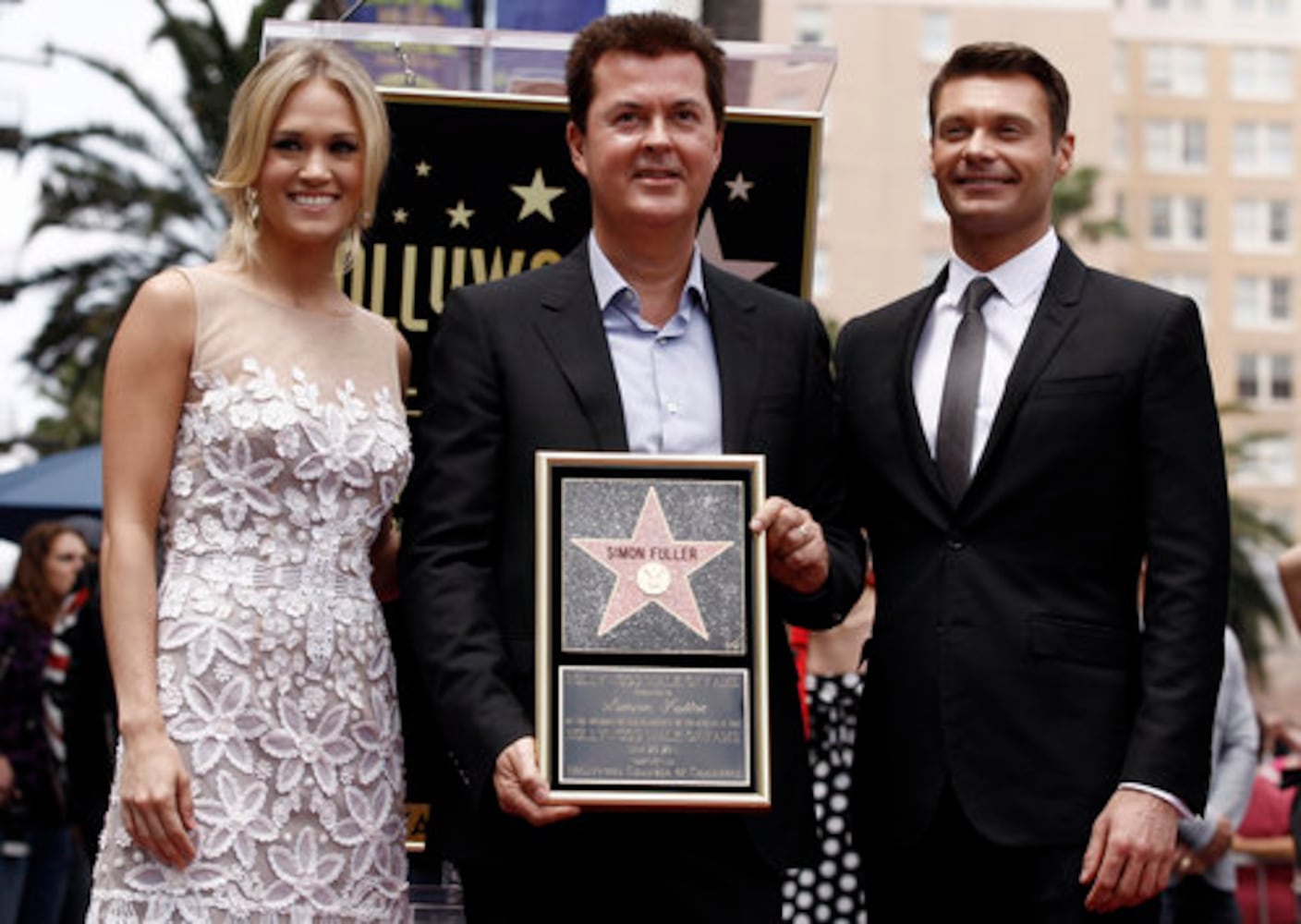 Simon Fuller gets a star on the Hollywood Walk of Fame