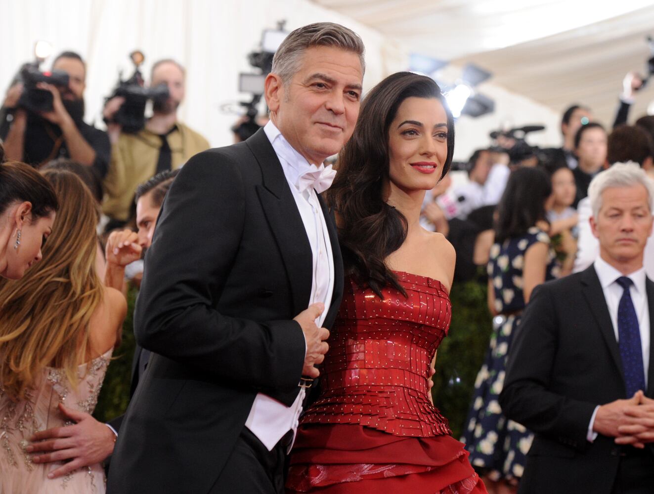 George Clooney through the years
